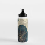 Floral Navy Honey Water Bottle Gallery Image 3