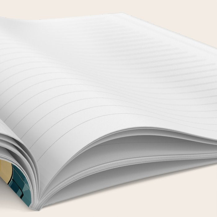 Floral Navy Honey Notebook Gallery Image 2