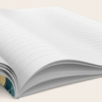 Floral Navy Honey Notebook Gallery Image 2