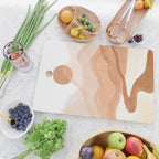 Dreamy mountain sun landscape Cutting Board Gallery Image 2