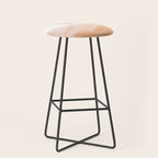 Dreamy mountain sun landscape Stool Gallery Image 1