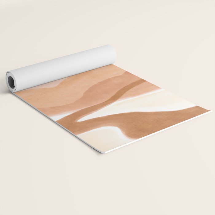Dreamy mountain sun landscape Yoga Mat Gallery Image 2