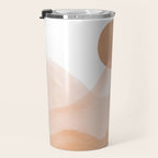 Dreamy mountain sun landscape Travel Mug Gallery Image 3