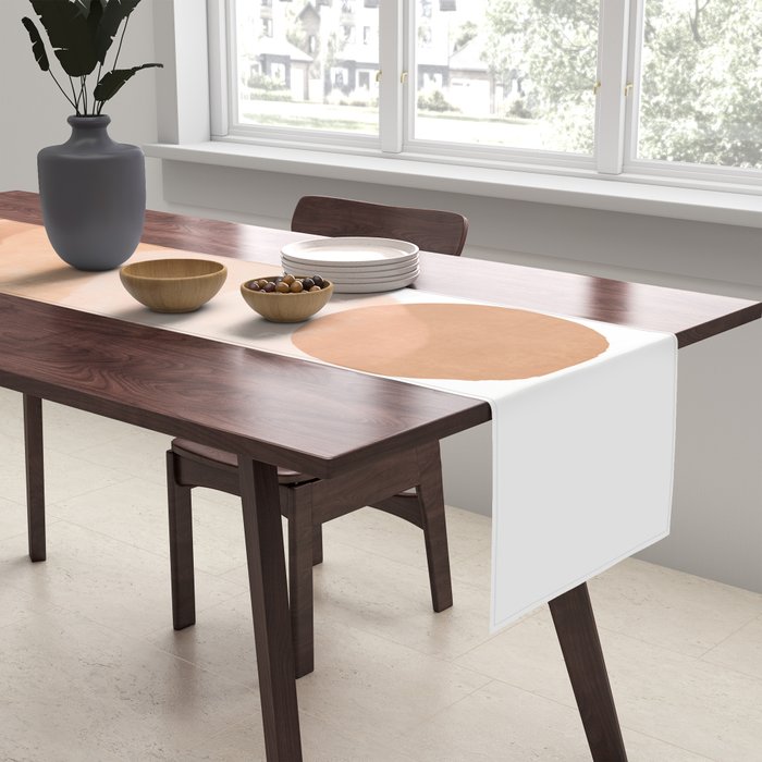 Dreamy mountain sun landscape Table Runner Gallery Image 2