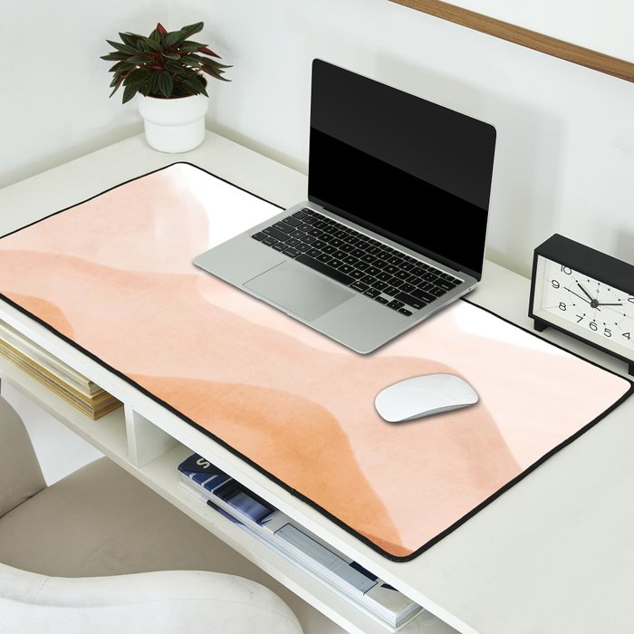 Dreamy mountain sun landscape Desk Mat Gallery Image 2