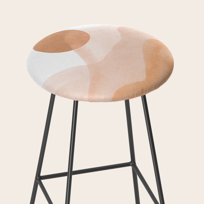 Dreamy mountain sun landscape Stool Gallery Image 2