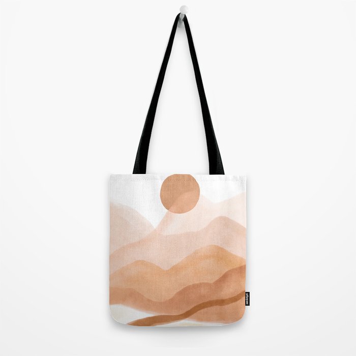 Dreamy mountain sun landscape Tote Bag Gallery Image 2