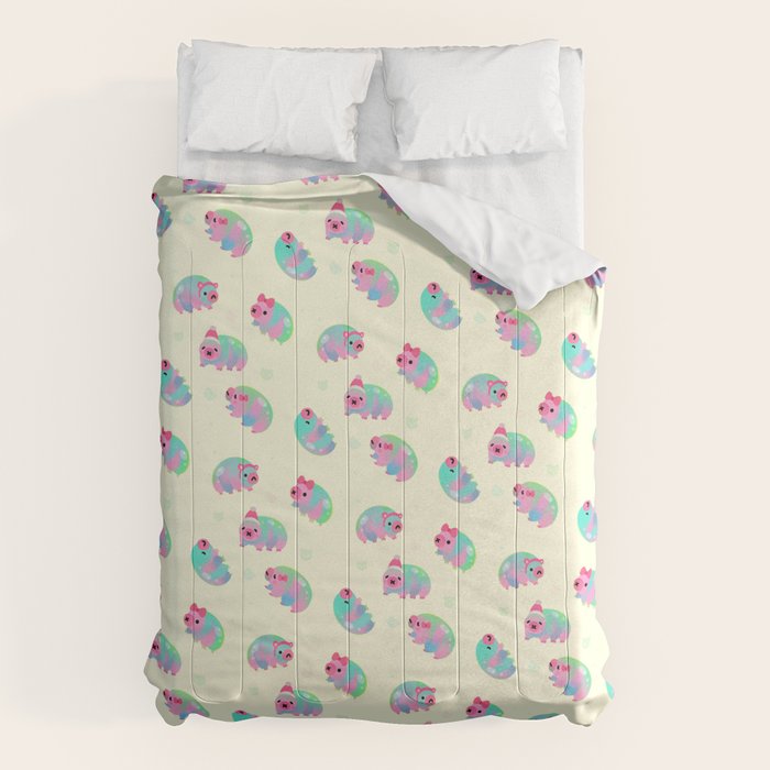 Water Bear(Tardigrades) Comforter Gallery Image 6