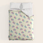 Water Bear(Tardigrades) Comforter Gallery Image 6