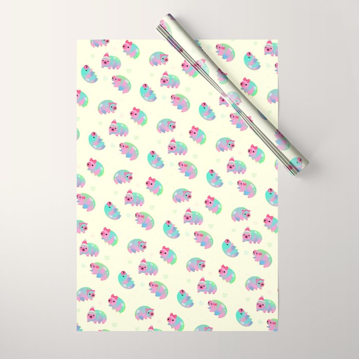 Water Bear(Tardigrades) Wrapping Paper Gallery Image 1