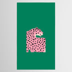 The Stare 3: Pink Cheetah Edition Tablecloth Gallery Image 2