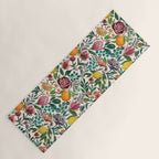 Fruit and Flowers Pattern Yoga Mat Gallery Image 1