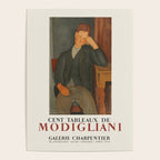 Amedeo Modigliani Vintage Exhibition Poster, 1958 Poster Gallery Image 4