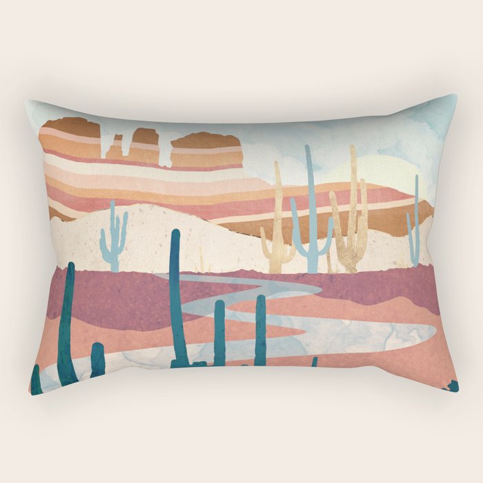 Desert Vista Rectangular Pillow Gallery Image 1