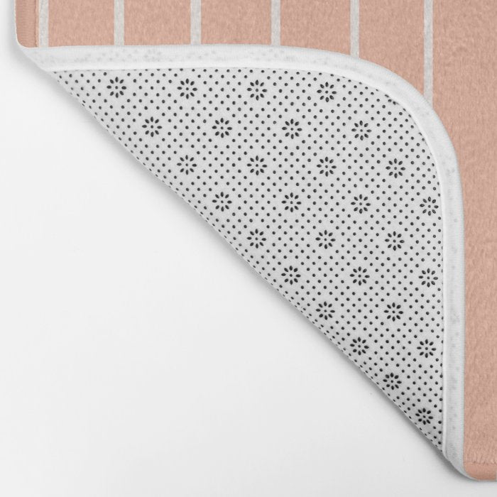Two Tone Line Curvature XXIX Bath Mat Gallery Image 2