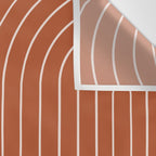Two Tone Line Curvature XXIX Wall Tapestry Gallery Image 3