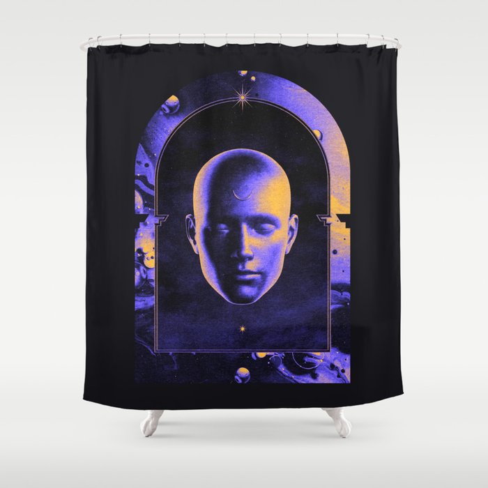 SOLACE â AEFORIA + MALAVIDA Shower Curtain Gallery Image 1