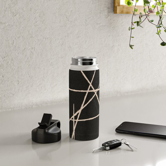 Abstract Minimal Art 28 Water Bottle Gallery Image 4