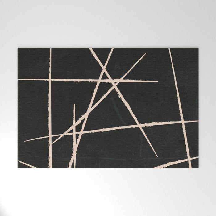Abstract Minimal Art 28 Welcome Mat Gallery Image 1