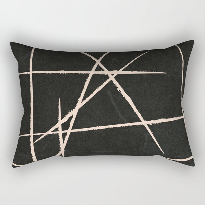Abstract Minimal Art 28 Rectangular Pillow Gallery Image 1