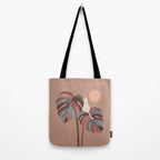 Cat and Plant 41 Tote Bag Gallery Image 2