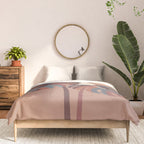 Cat and Plant 41 Comforter Gallery Image 3