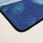 Shibori: Japanese Indigo Tie-Dye Pattern 02 Desk Mat Gallery Image 4