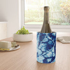 Shibori: Japanese Indigo Tie-Dye Pattern 02 Wine Chiller Gallery Image 4