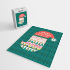 Happy Holidays Santa Claus Jigsaw Puzzle Gallery Image 2
