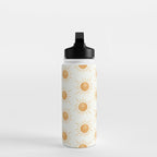 Peace Sun Face, Calm Happy Sunshine Watercolor Water Bottle Gallery Image 3