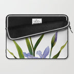 Purple Iris Laptop Sleeve Gallery Image 2