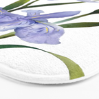 Purple Iris Bath Mat Gallery Image 3