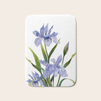 Purple Iris Bath Mat Gallery Image 1