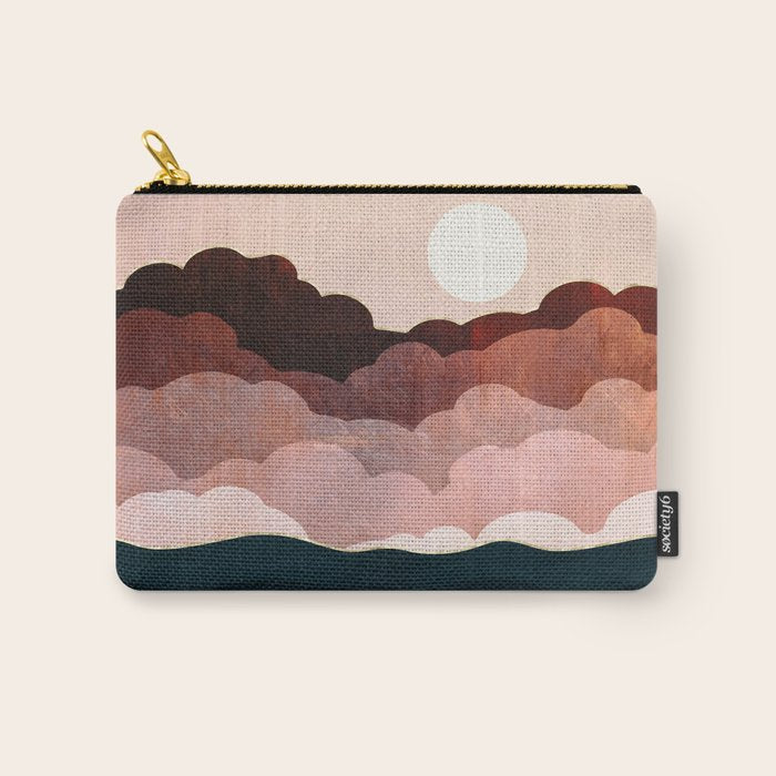 Amber Clouds Carry All Pouch Gallery Image 1