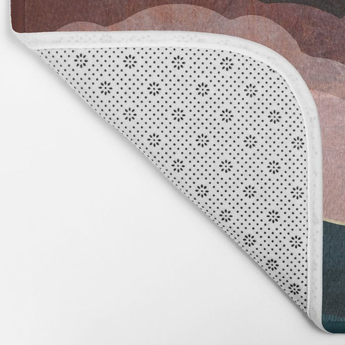 Amber Clouds Bath Mat Gallery Image 2