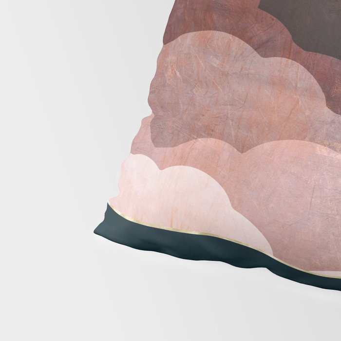 Amber Clouds Pillow Sham Gallery Image 4