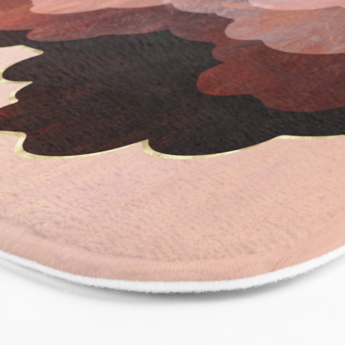 Amber Clouds Bath Mat Gallery Image 3