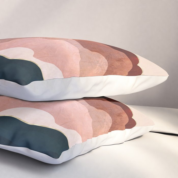 Amber Clouds Pillow Sham Gallery Image 3