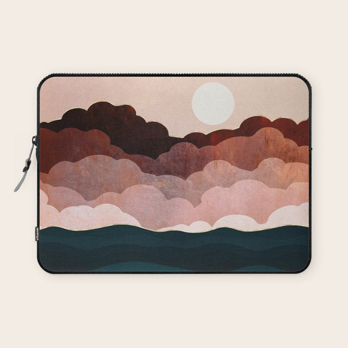 Amber Clouds Laptop Sleeve Gallery Image 1