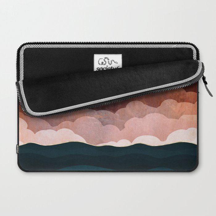 Amber Clouds Laptop Sleeve Gallery Image 2