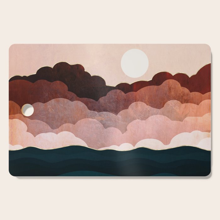 Amber Clouds Cutting Board Gallery Image 1