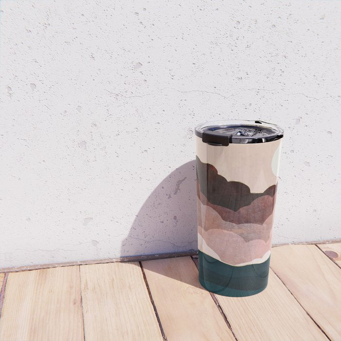 Amber Clouds Travel Mug Gallery Image 4