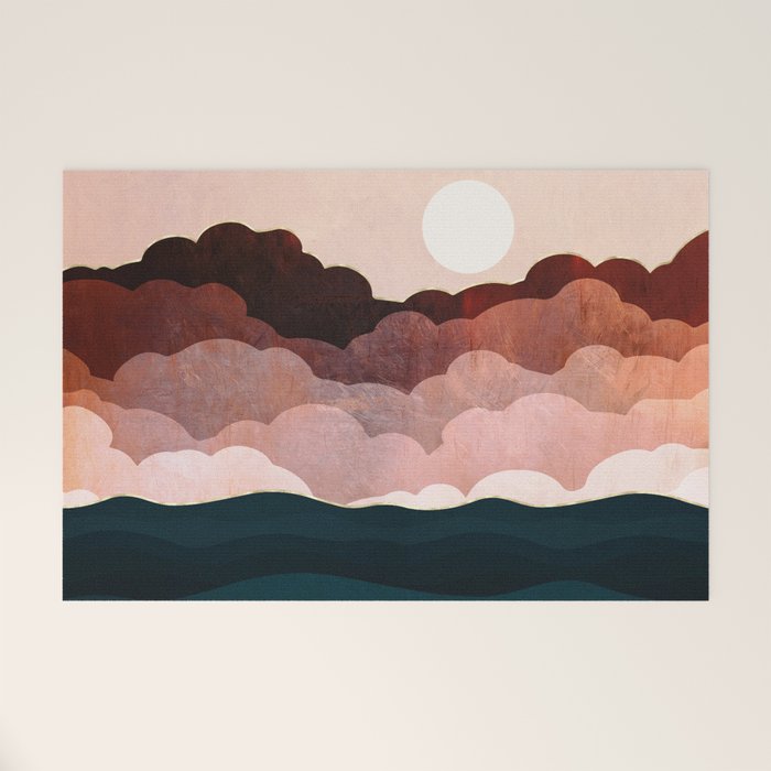 Amber Clouds Welcome Mat Gallery Image 1