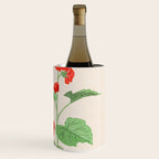 Hollyhock and Butterflies Wine Chiller Gallery Image 3
