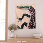 Crocodile Wall Tapestry Gallery Image 2