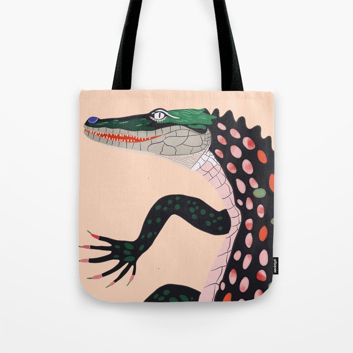 Crocodile Tote Bag Gallery Image 1