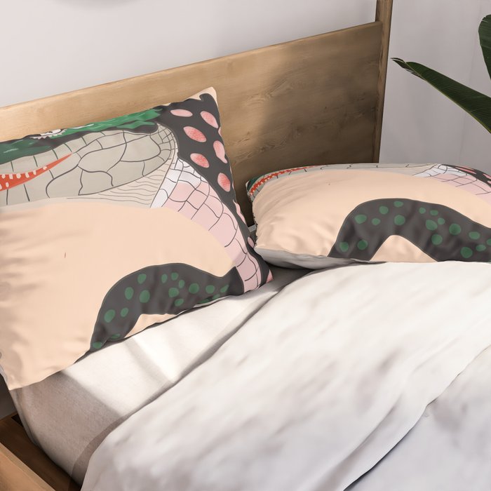 Crocodile Pillow Sham Gallery Image 2