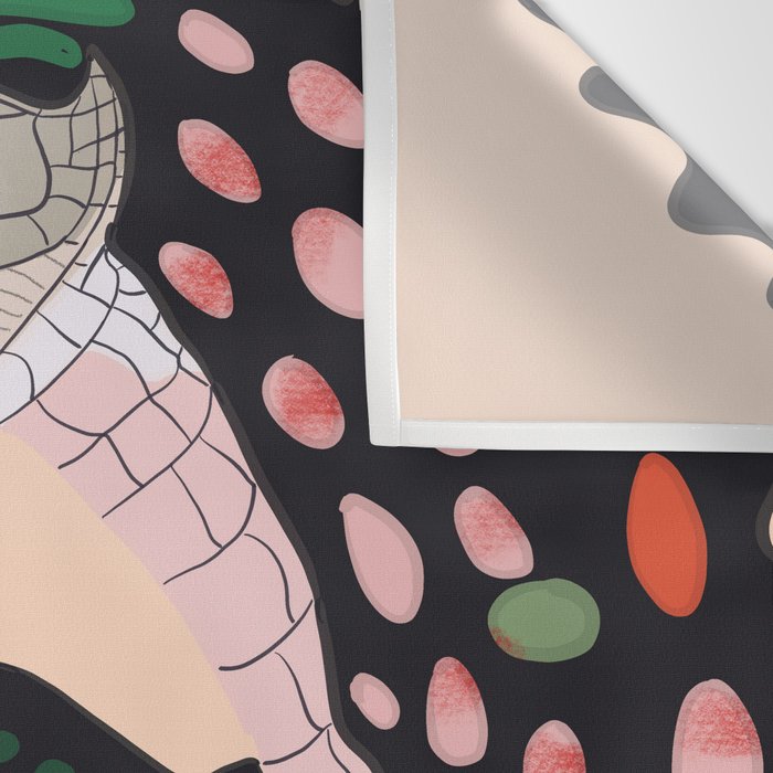 Crocodile Wall Tapestry Gallery Image 3