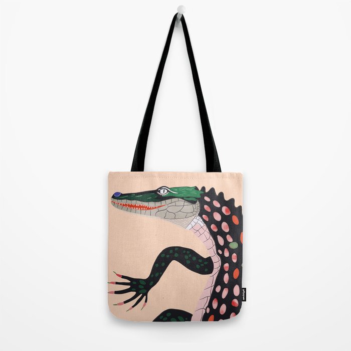 Crocodile Tote Bag Gallery Image 2