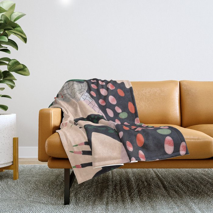 Crocodile Throw Blanket Gallery Image 1